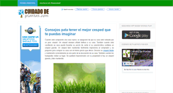 Desktop Screenshot of cuidado-de-plantas.com