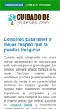 Mobile Screenshot of cuidado-de-plantas.com